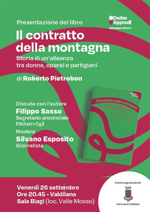 Presentazione del libro "Il contratto della montagna" di Roberto Pietrobon