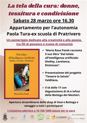 " La tela della cura: donne, tessitura e condivisione "