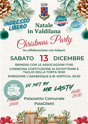 Natale in Valdilana - Evento "Christmas Party"