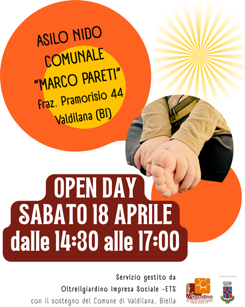 Open day - Asilo Nido Comunale "Marco Pareti" di Fraz. Pramorisio